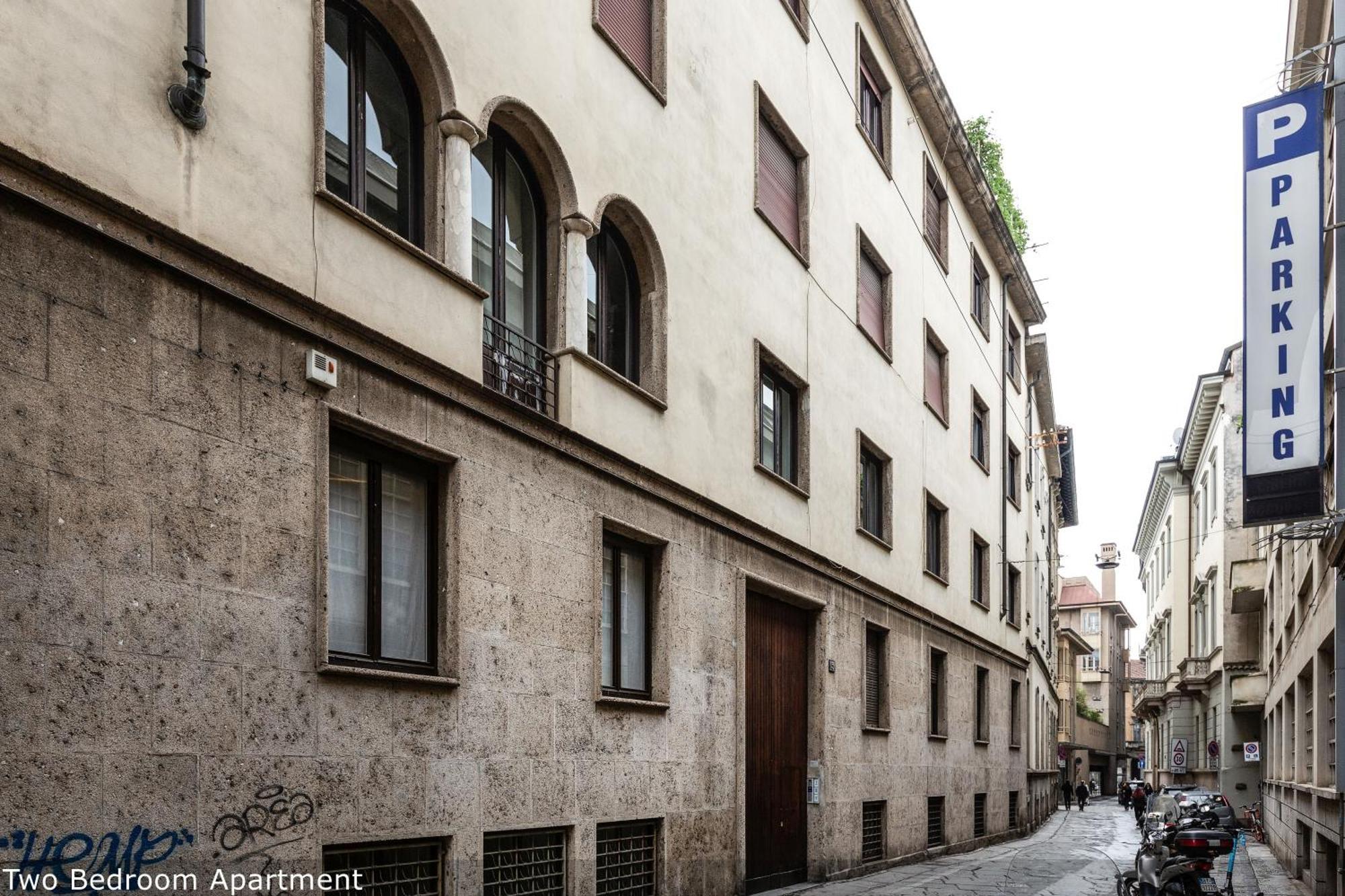 Brera Apartments In Nerino Milano Exteriör bild